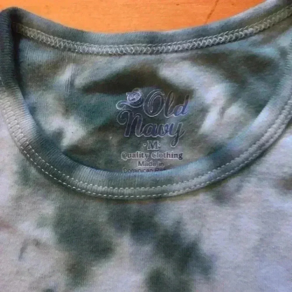 New! Tie dye T-shirt with cupcake.